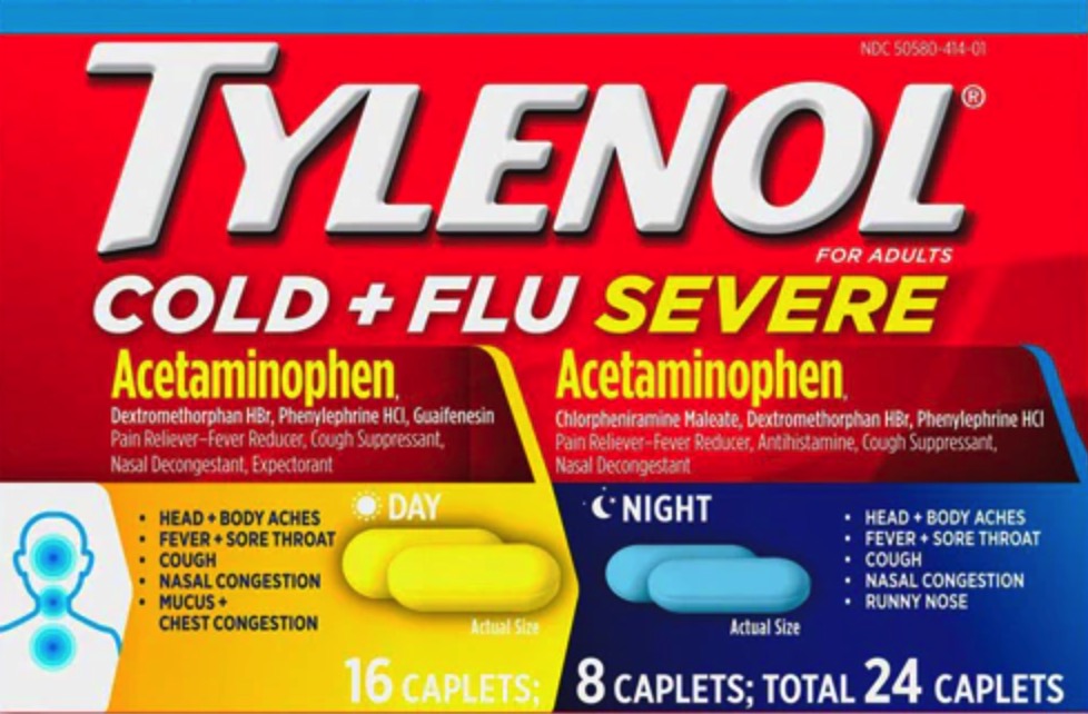 免费获取泰诺（Tylenol）感冒/鼻塞药，在美国家庭必备【3/31/2022 过期】