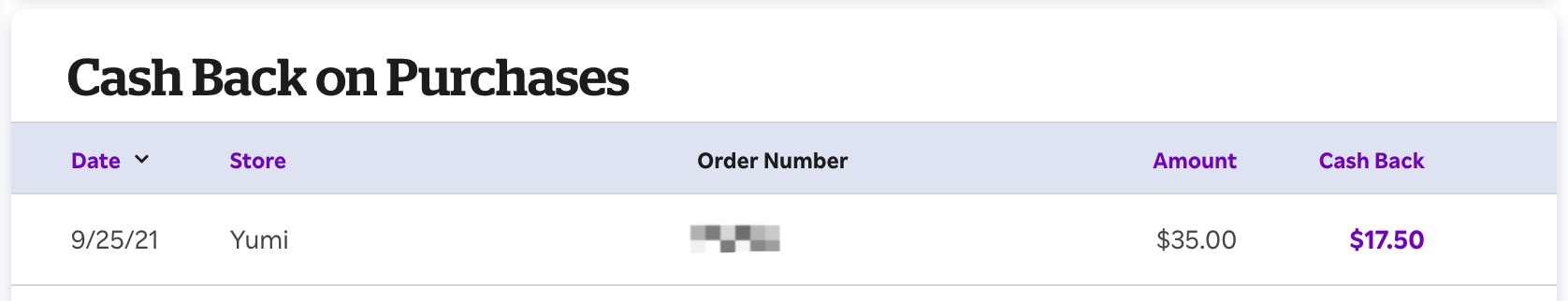 Yumi 免费宝宝辅食 + Rakuten 返现可倒赚