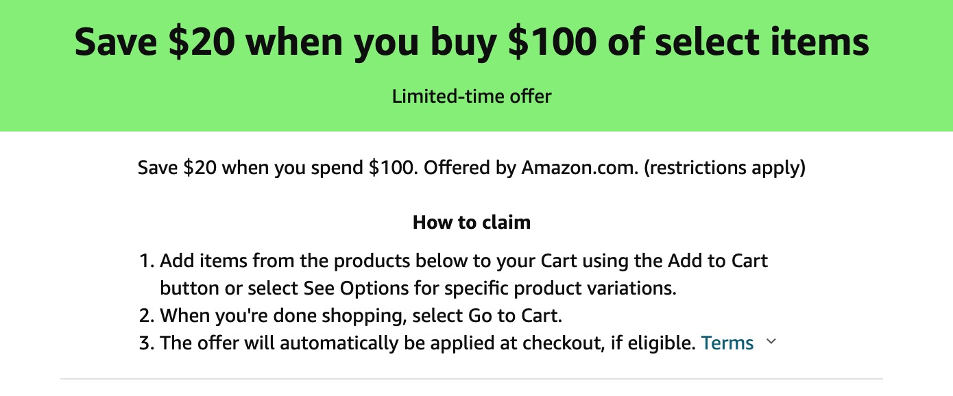 Amazon 折扣：儿童玩具满 0 减 