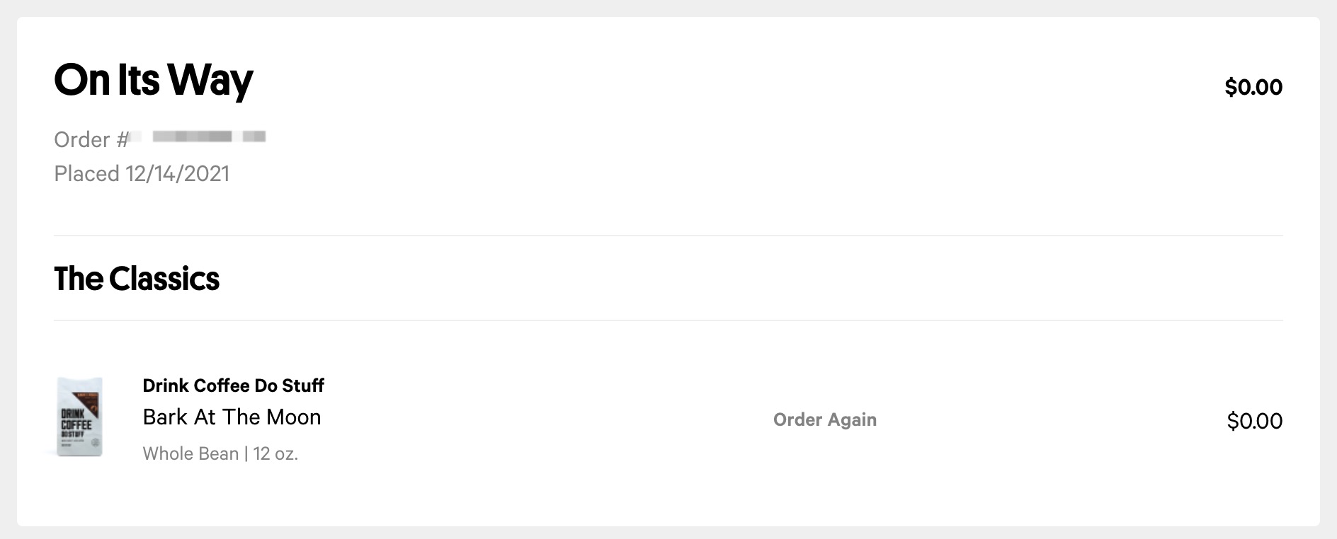 Trade Coffee 免费送 1 包咖啡/咖啡豆【1/17 更新：活动变为买两袋免费一袋】