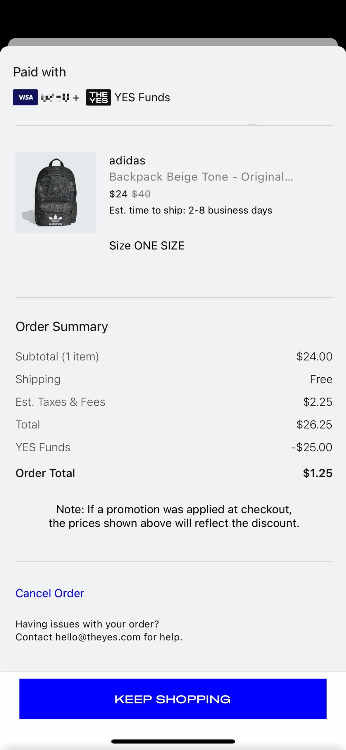 The YES app 女装购物应用注册赠送 
