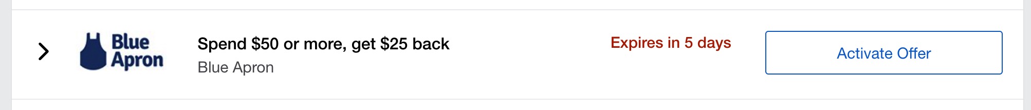 Swagbucks/MyPoints 上订阅 Blue Apron 可倒赚 + 免费几餐饭【05/07 更新:MyPoints 上提高到返现 】