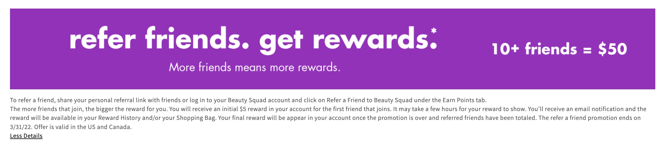 e.l.f 邀请好友得 ，可小号