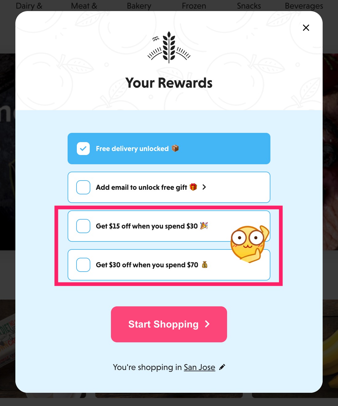 超大羊毛：生鲜配送服务 Farmstead：首单满  减 /满  减 ，第二单减 ，免费有机牛奶，每个月减 【08/09 更新】