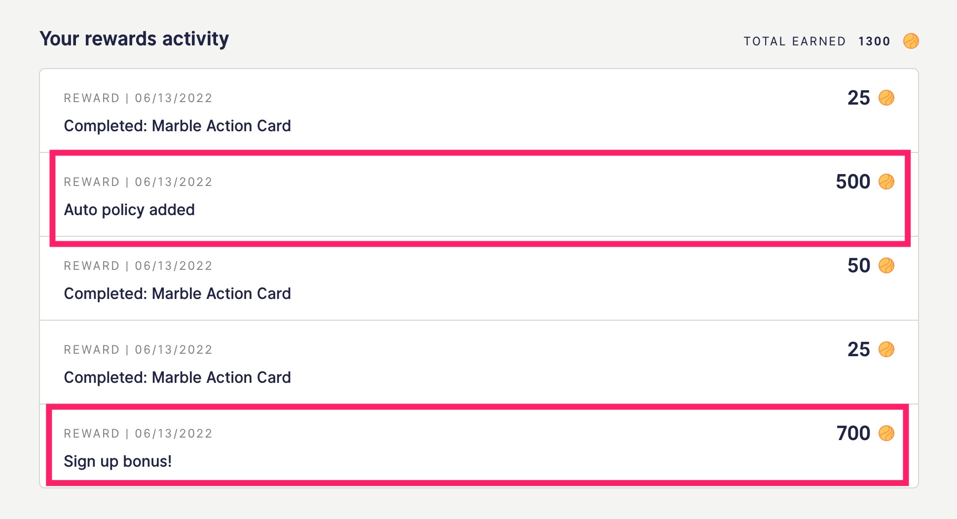 注册 Marble 奖励  - ，一个管理和查看自己的各类保险的应用【2023 版，10/26 提醒：积分应该可以提现了！】
