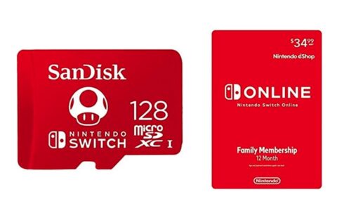 BestBuy 买一年 Nintendo Switch Family Membership 免费送 128GB 内存卡