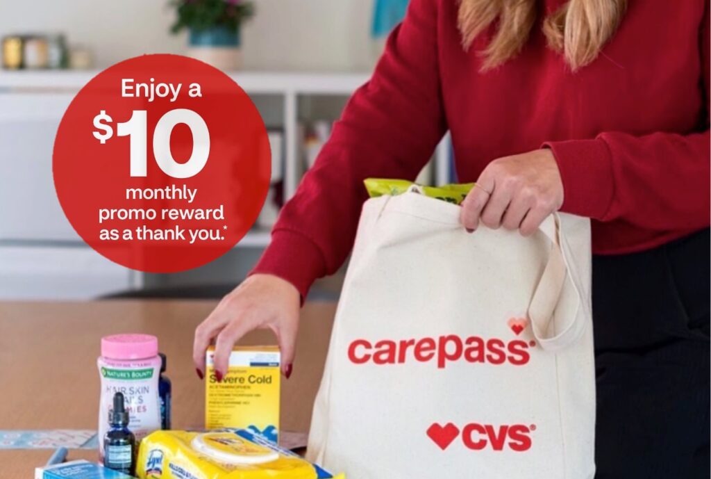 免费赠送一个月 CVS CarePass + $10 Rewards 奖励【每个月还可倒赚 $5】