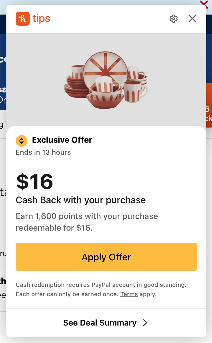 Bed Bath & Beyond 免费 16 件碗碟套装 Wild Sage Dinnerware Set【手慢无,可倒赚】