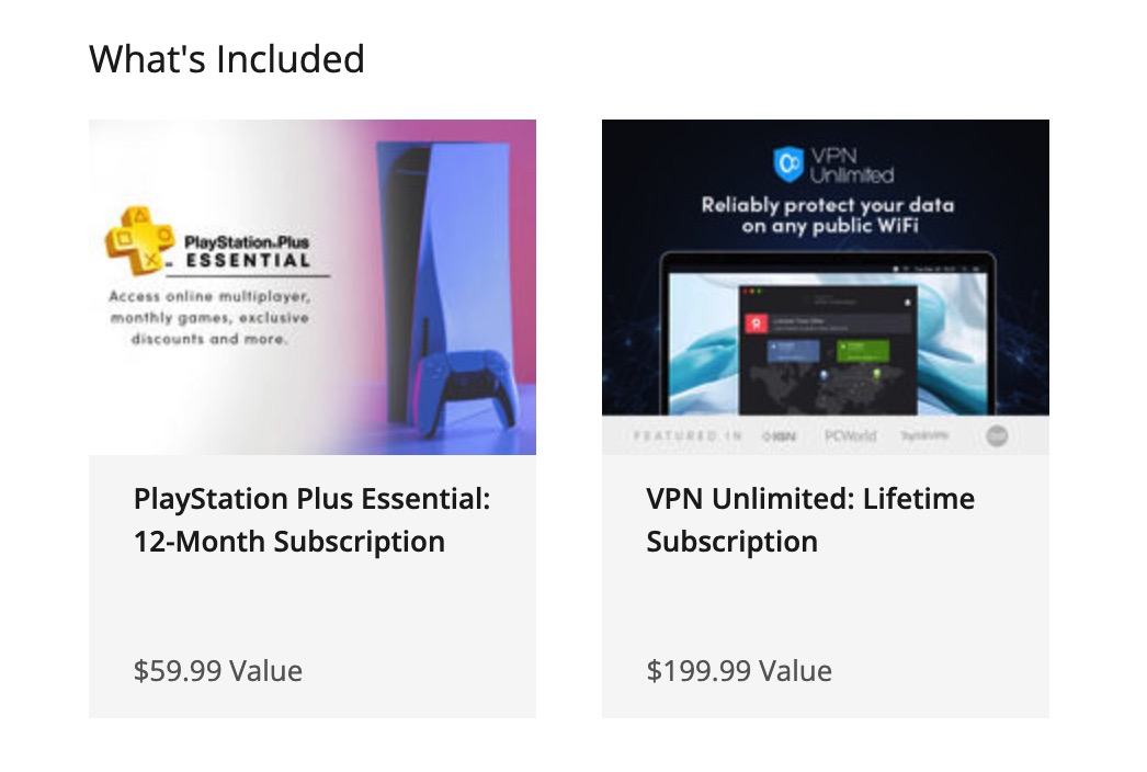 仅需 .99 获取一年 PlayStation Plus Essential 加 VPN Unlimited 终身订阅