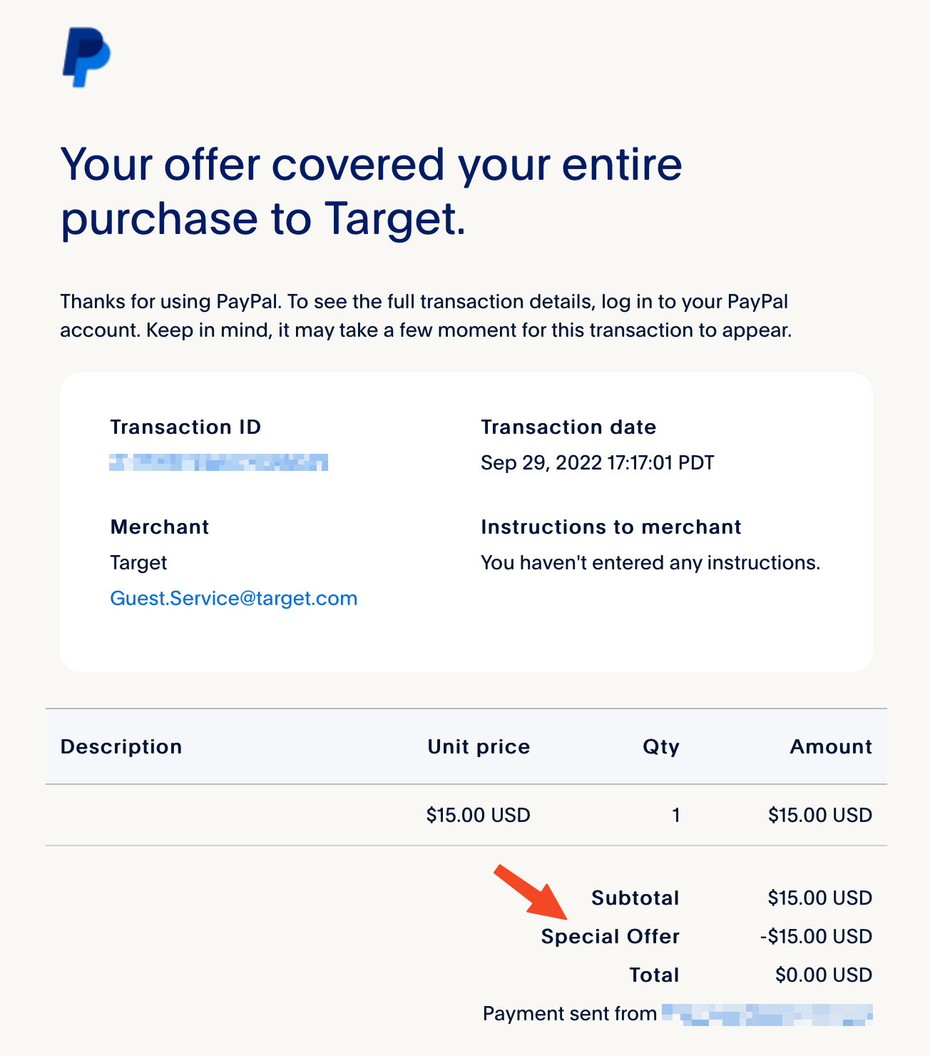 免费 Target Gift Card + Google Play,需叠加 PayPal offer,快【已死】