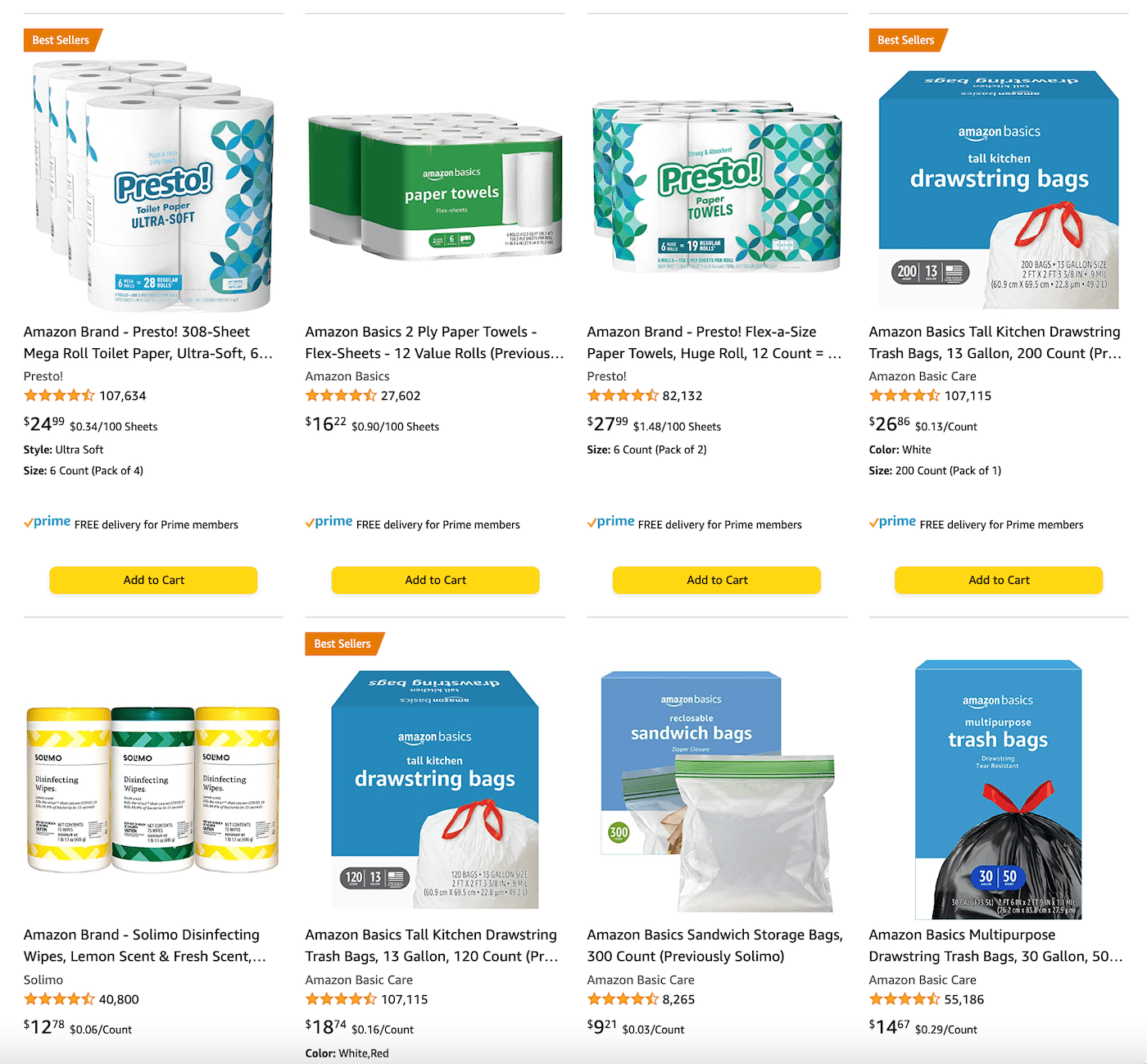 Amazon 自营品牌所有商品满  打八折，结合 Completion Discount 再叠加 15% off【1/29：又有了】