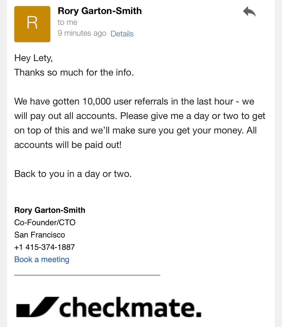 CheckMate 免费  礼卡，速薅【更新：可以兑换了！】