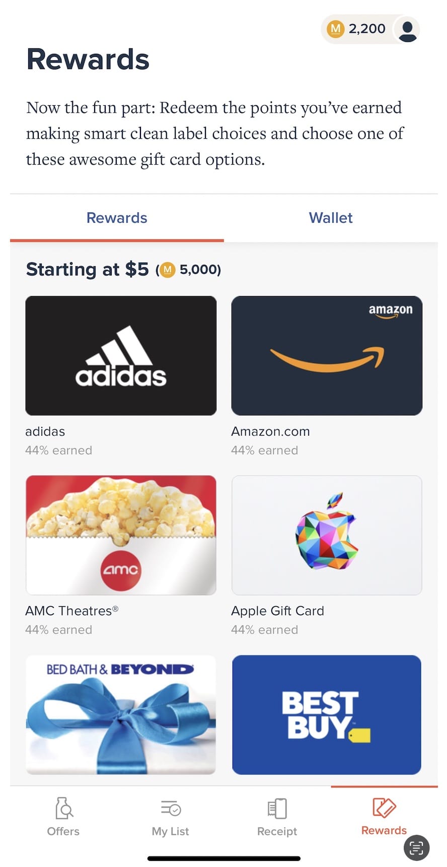 扫描购物小票赚返现应用 Merryfield 介绍【注册奖励 2000 积分，04/27：新增了很多品牌】