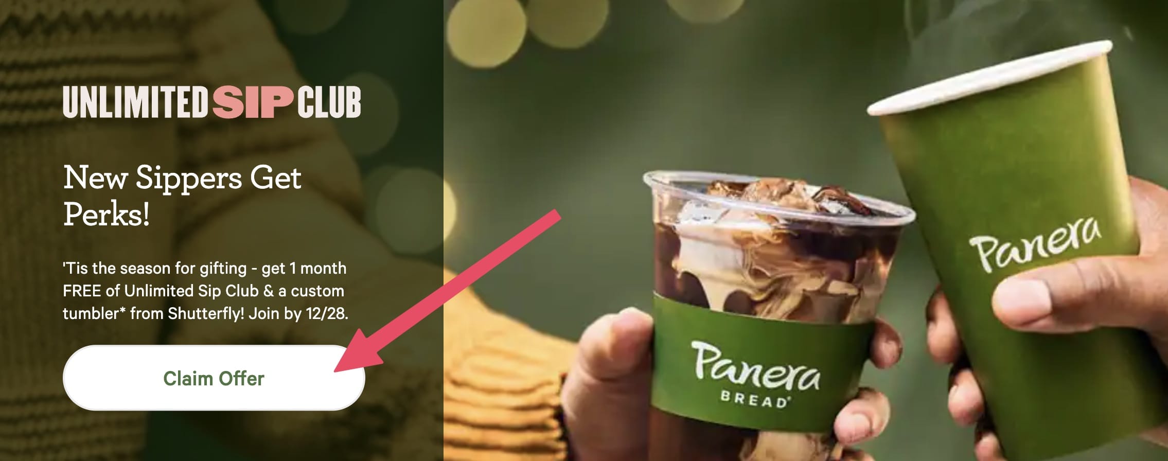 实现饮料自由：免费 2 个月 Panera Bread Unlimited 无限畅饮会员，每天免费喝饮料【1/4 又有了】