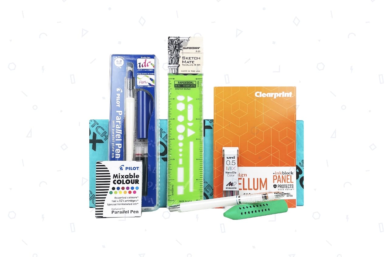 绘画手工盒子 SketchBox 第一盒免费领取，价值 $35，仅需运费 $6.5