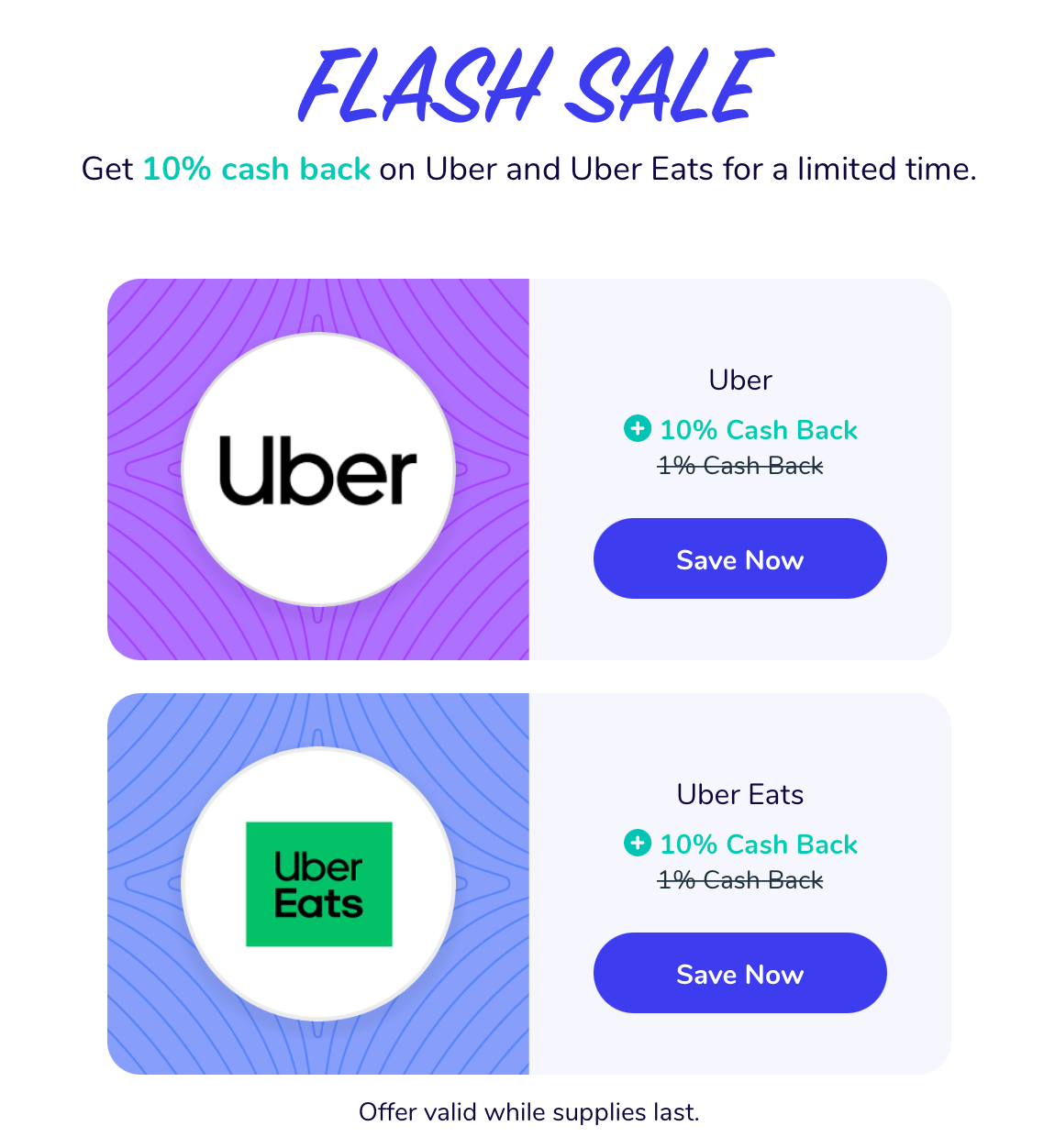 Slide App 介绍：礼卡支付应用，所有礼卡高达 5% 返现【注册奖励 ，12/08：Uber 和 Uber Eats 10% 返现】