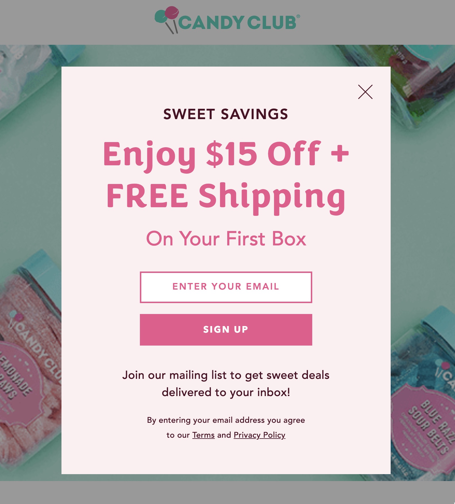 糖果俱乐部 CandyClub 限时优惠：首单立减 ！过年了，仅需 .99 拿下六罐糖果