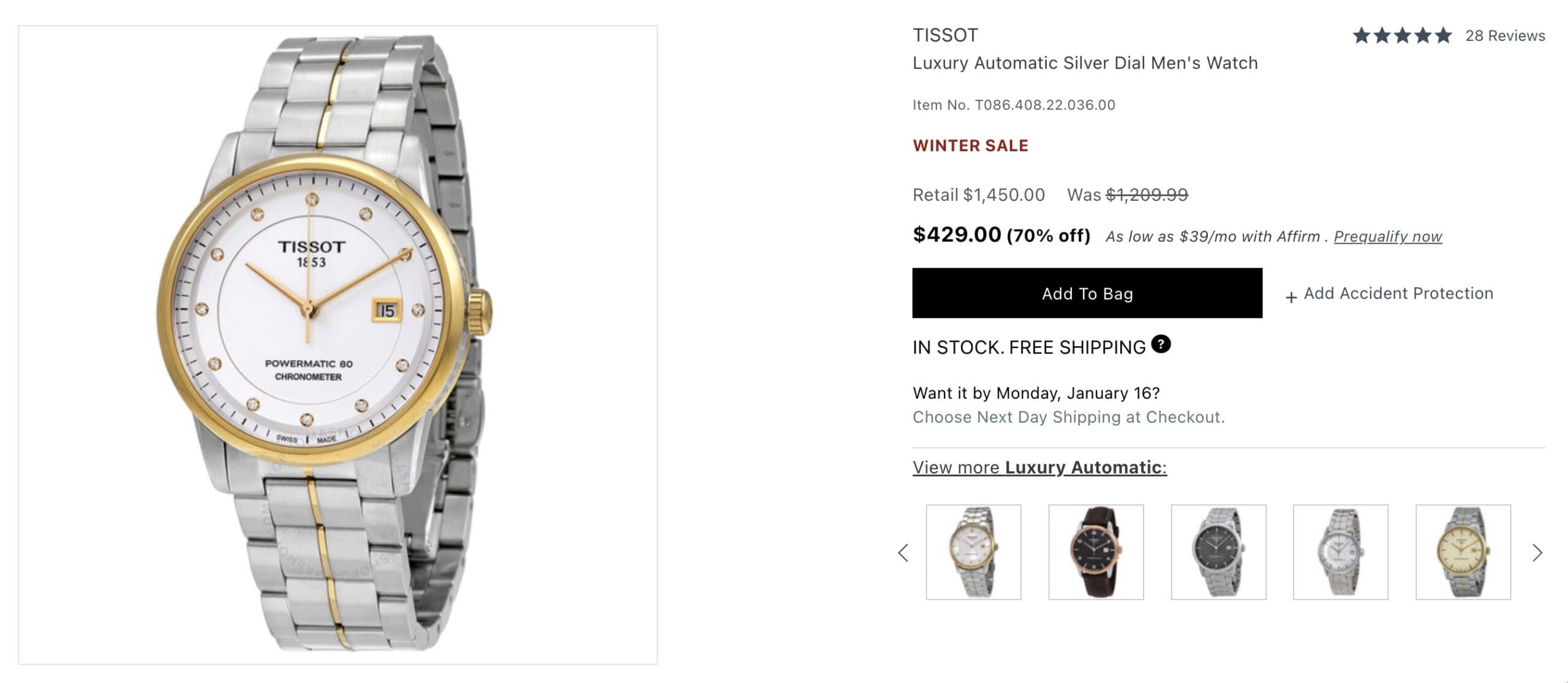 Jomashop 介绍：买正品名牌香包手表、奢侈品也可以薅羊毛！