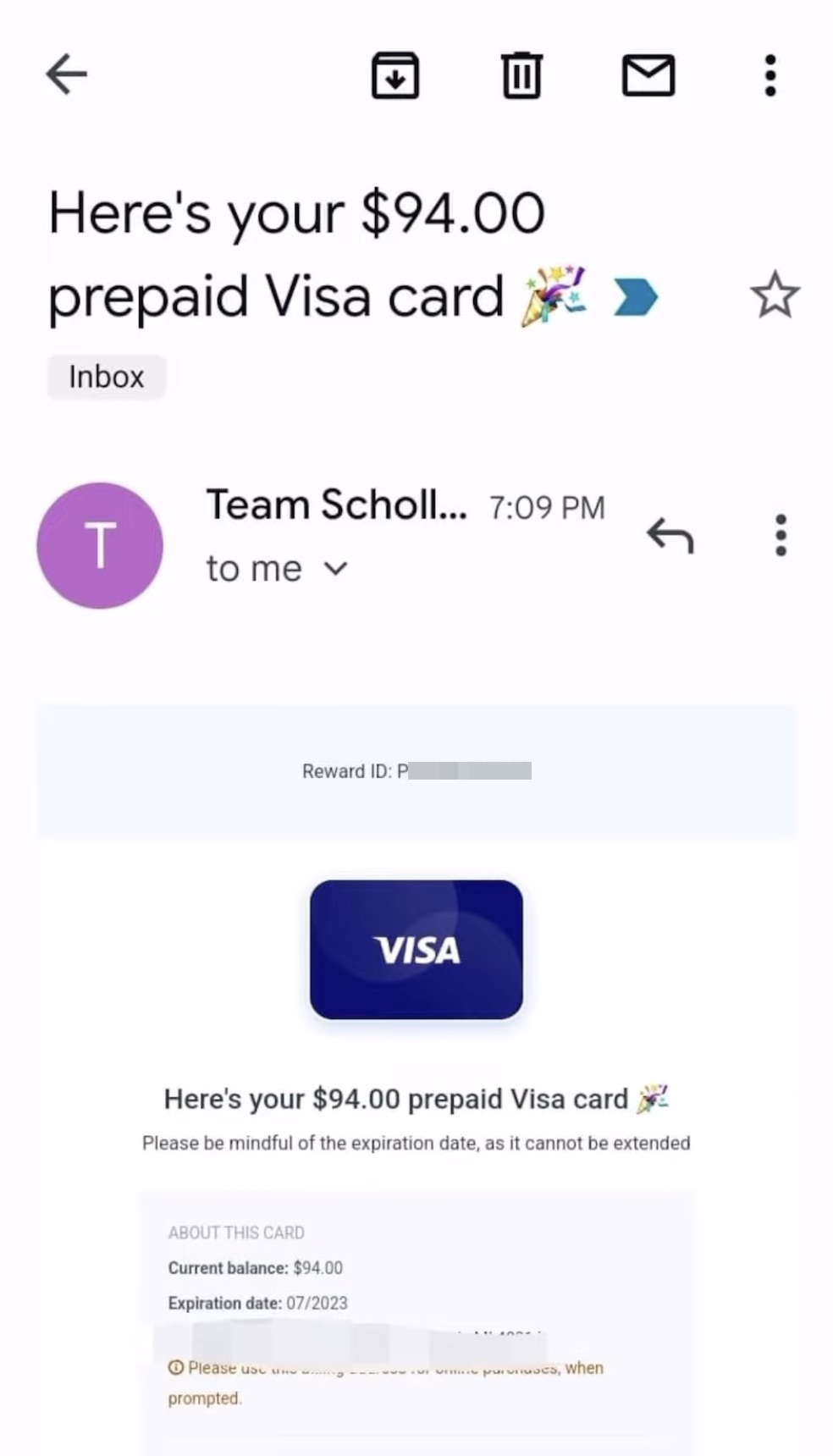 MyScholly：邀请一位好友奖励 