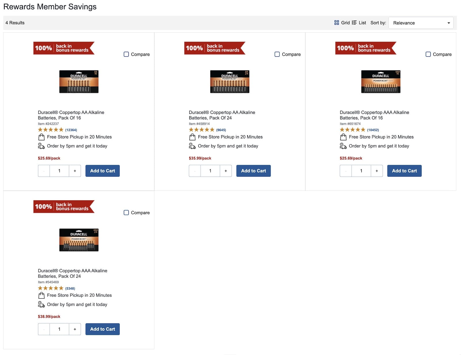Office Depot 获取免费 AA/AAA 电池 + 倒赚 10% 返现【更新：又有了，本次有效期到 11/23/2024】