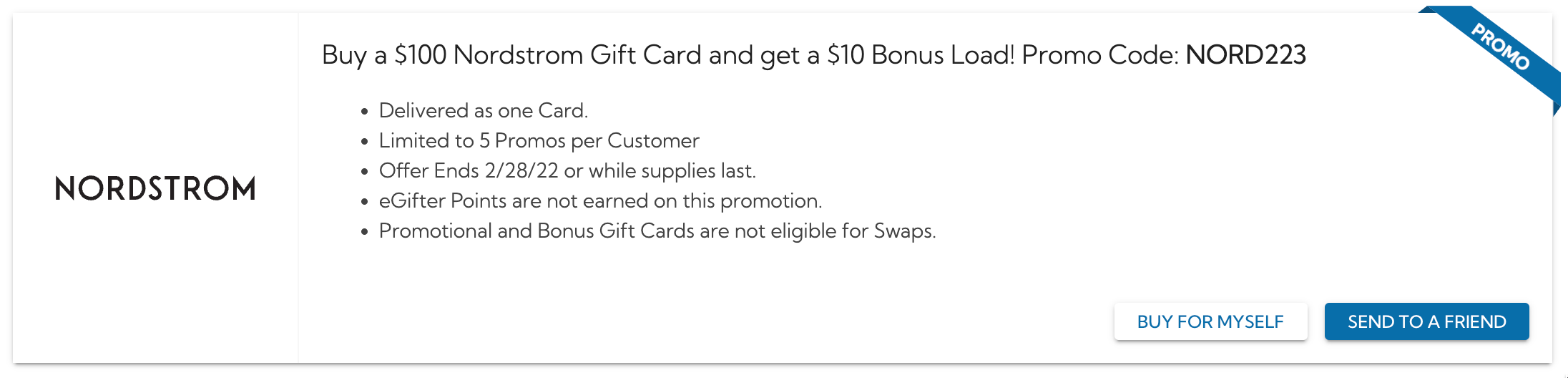 eGifter 礼卡优惠汇总【Nordstrome 满 0 送 ，Gap, Banana Republic 等花  买 】