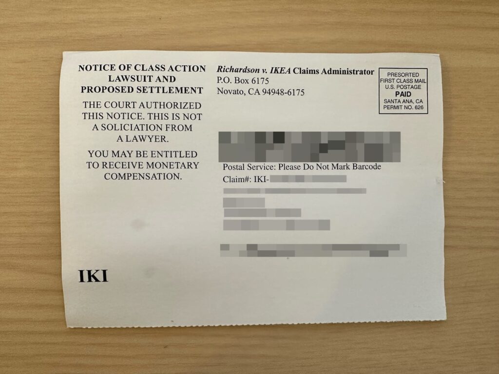 Ikea Class Action Richardson