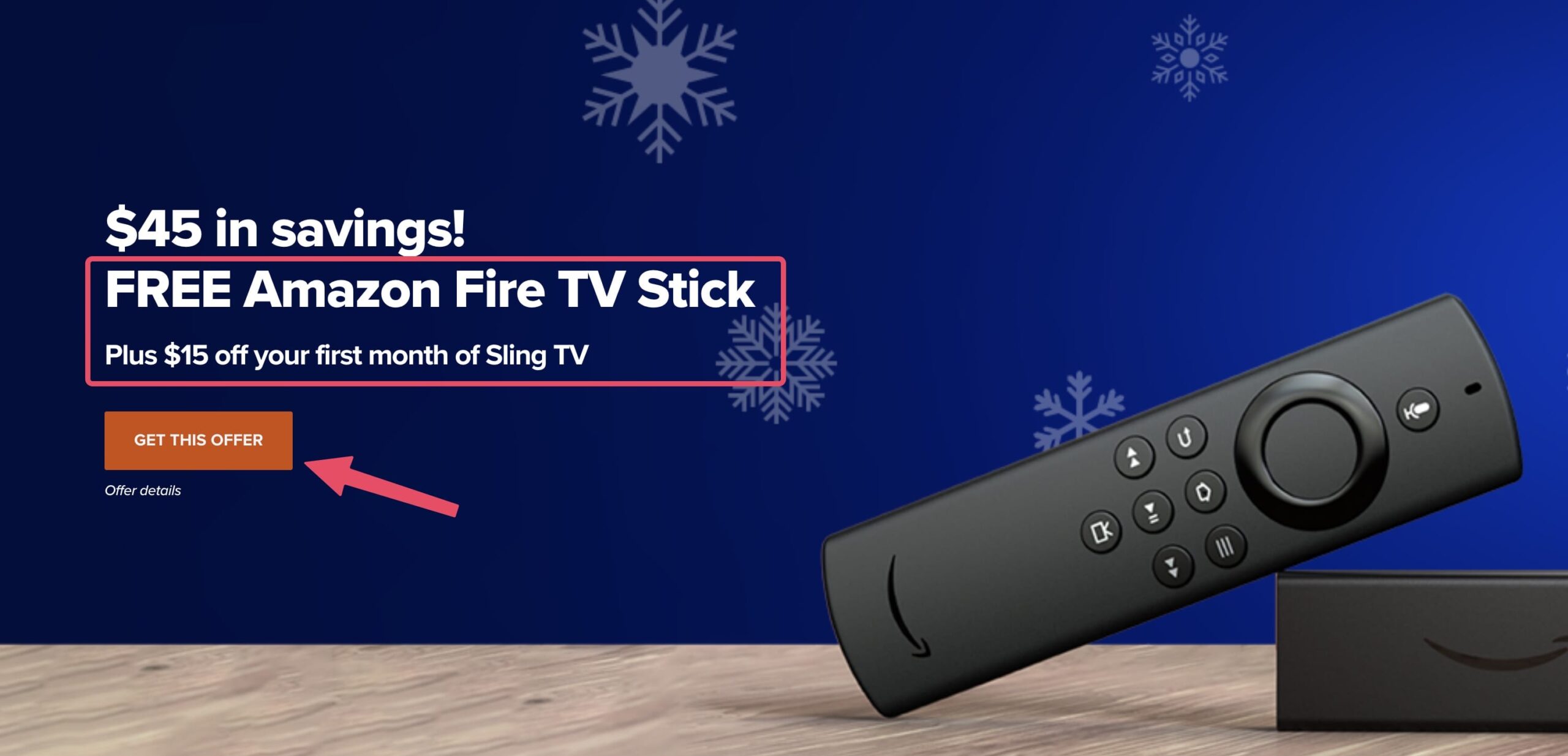 免费送 Amazon Fire TV Stick！【订阅 Sling TV 即可，首月再减 ，Chase Offer 再返 ，可看中国电视频道】