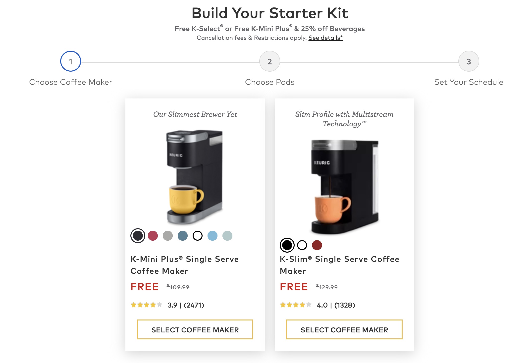 免费领取原价 9.99 的 Keurig 胶囊咖啡机【04/25 更新：又有了，新的两款咖啡机】