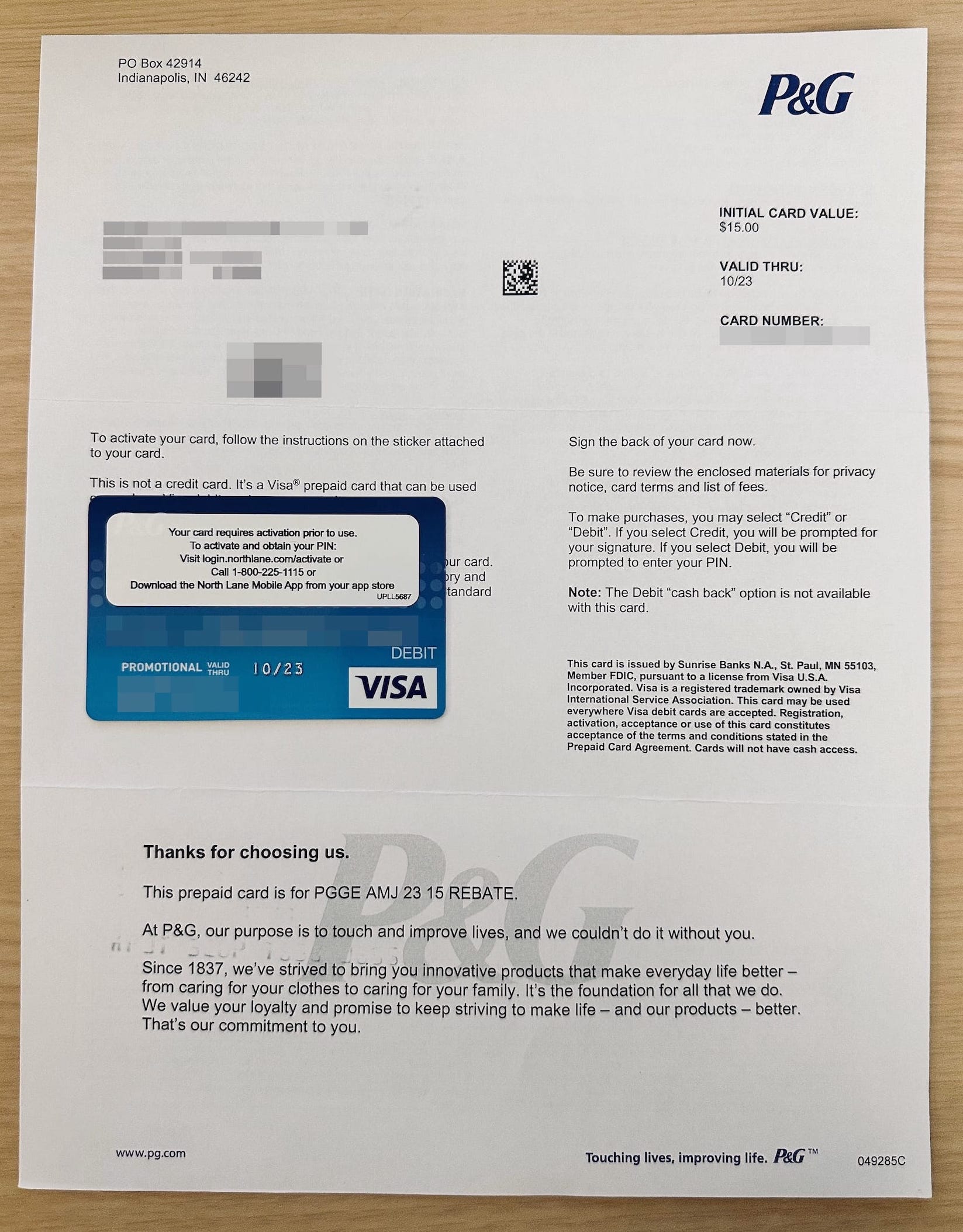 Amazon 购买 P&G 日用品满  返 20，额外返现  + 额外 15% off【1/21更新：新活动链接】