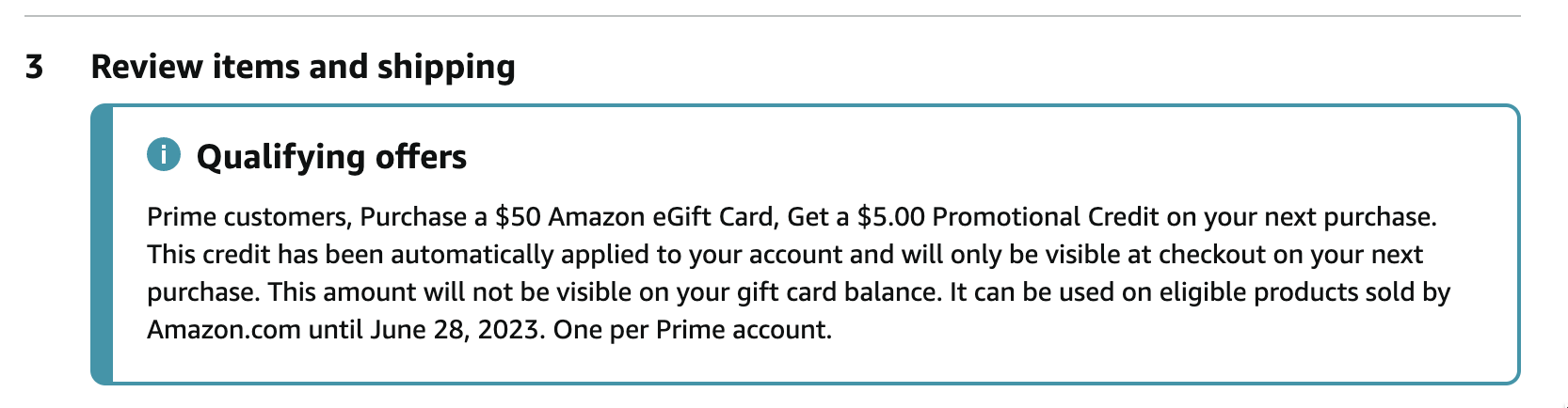 Amazon Prime 会员买  Amazon 礼卡免费领取  Credit【5/14 最后一天！】