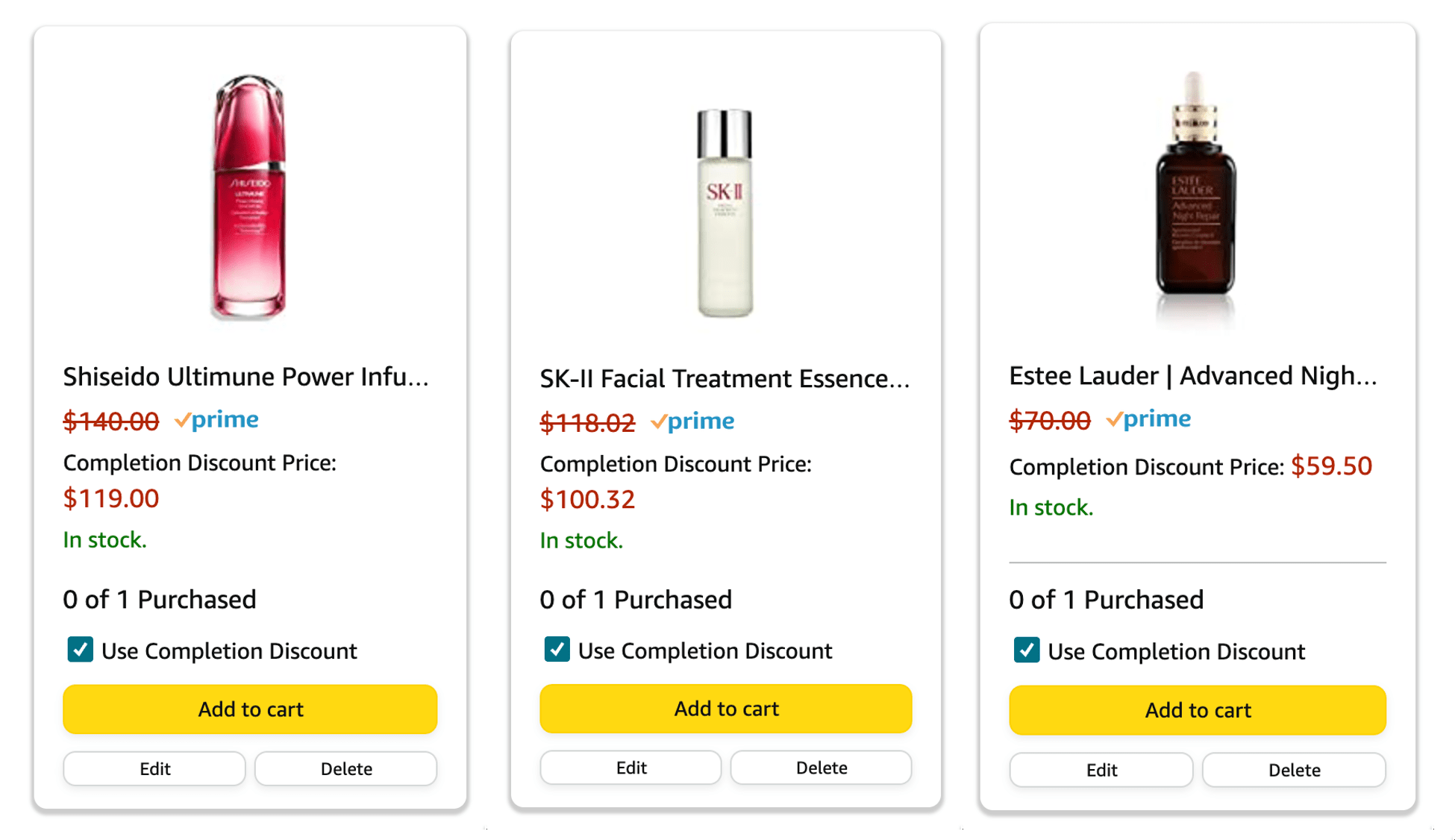 Amazon 惊天省钱小技巧：使用 Completion Discount 实现大部分商品 15% off，你肯定不知道！【5/27：几个更新】