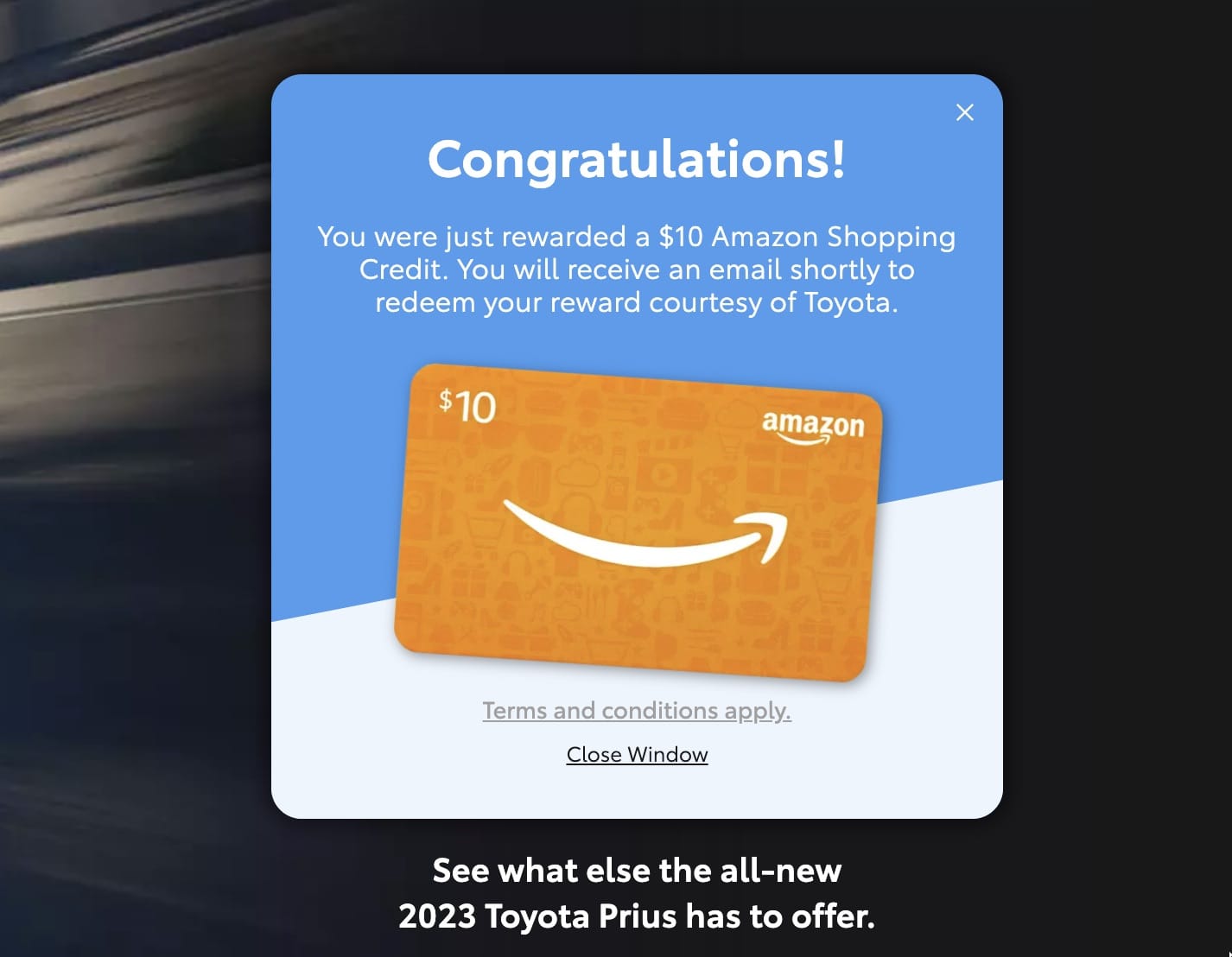 Amazon 又送钱：观看一段广告拿  Credit