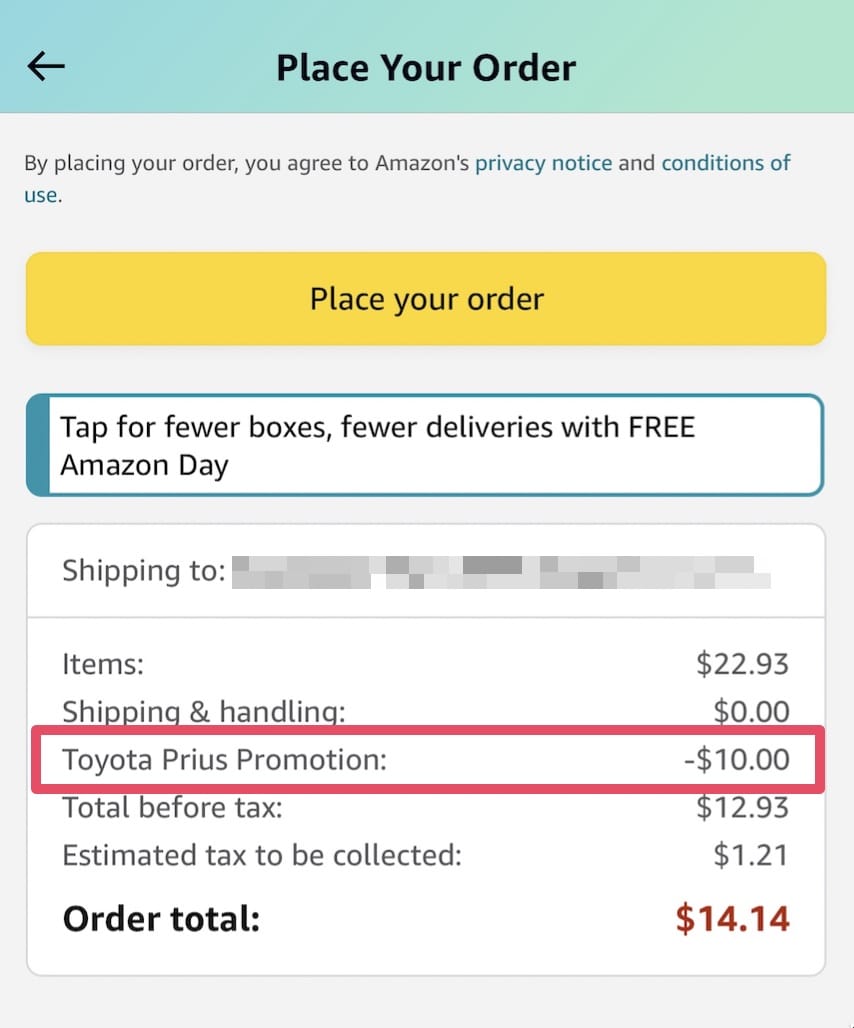 Amazon 又送钱：观看一段广告拿  Credit