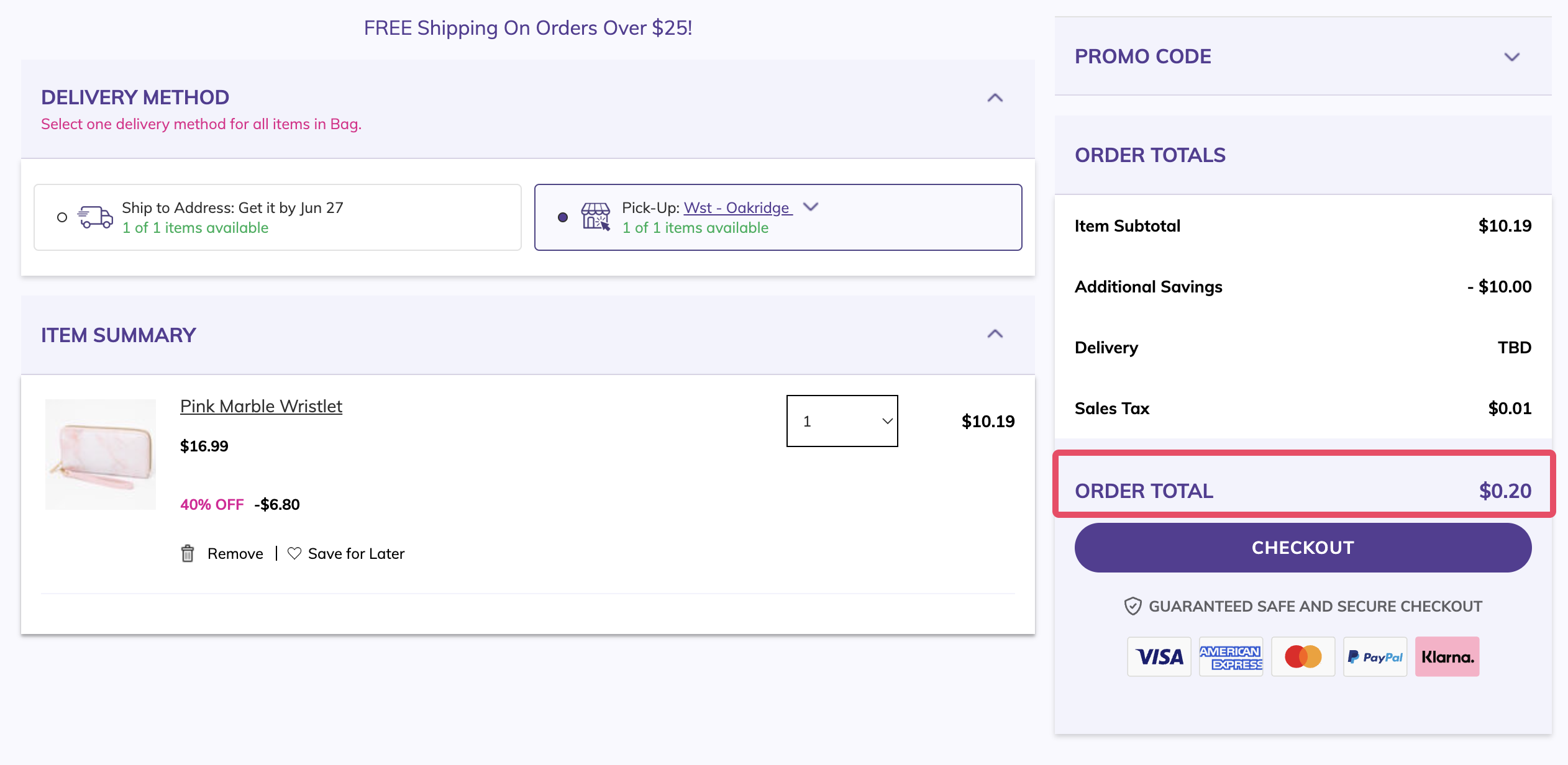 Claire's 网上满 减 ,可免费店内自取,手慢无