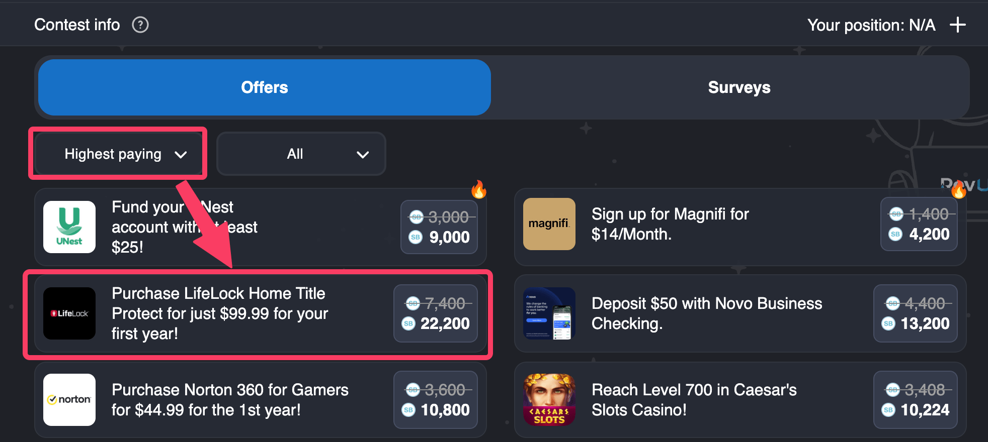 Swagbucks 倒赚推荐:购买 LifeLock Home Title Protect 可倒赚 2【零风险】