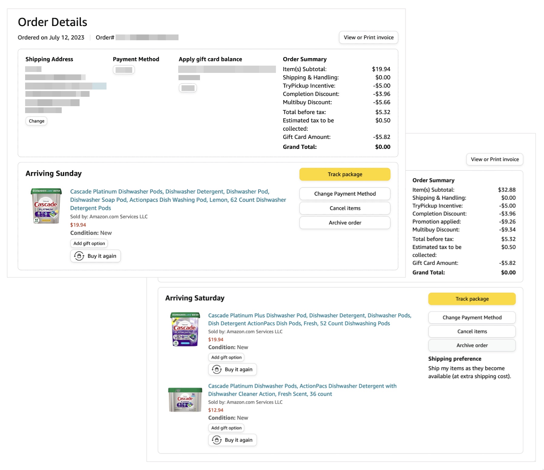 快囤货!Amazon 折扣:家居日用品满 减 + 额外 15% off【12/5 更新】