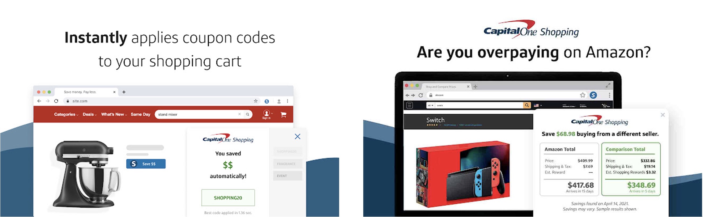 Capital One Shopping 购物返现网介绍，所有人都可注册【5/2 注册奖励回归 ，安装插件即可，无购物要求】