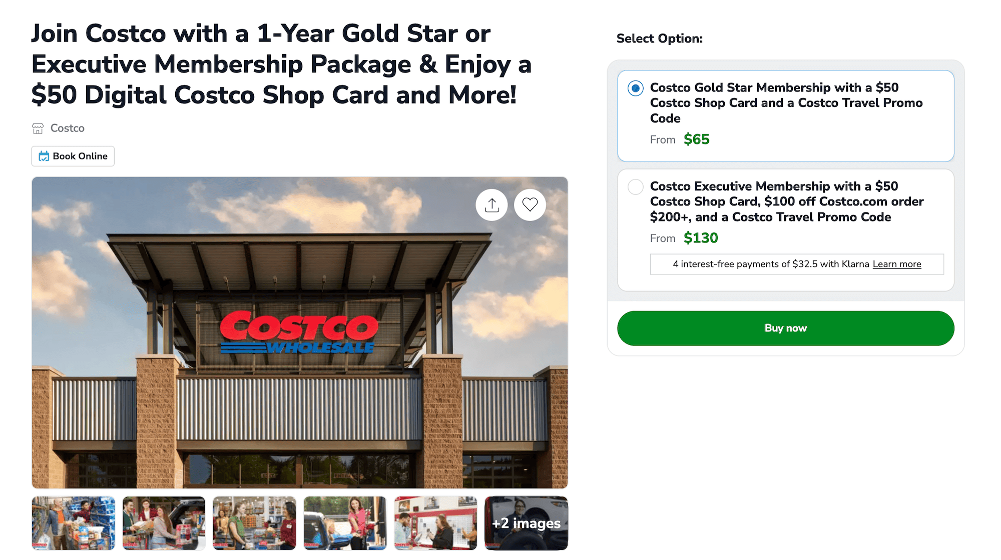 Groupon 上 Costco 会员优惠：返  Shop Card，高级版再给 0 优惠券【5/28 更新：活动又有了】