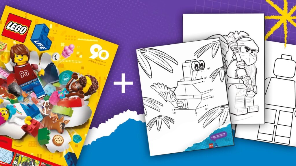 免费 Lego Life Magazine 官方纸质杂志，小孩子和乐高爱好者千万别错过
