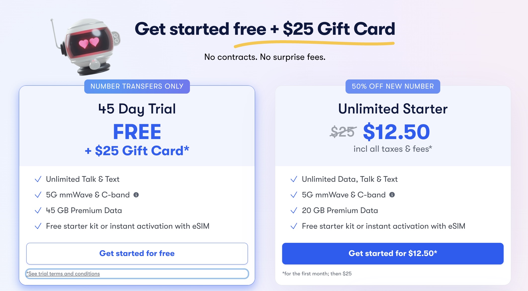 US Mobile 最新优惠：1GB + 无限通话短信仅 /月【4/16 更新】