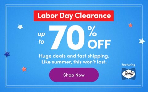 Wayfair 家居劳动节大促，最低 3 折拿下【小技巧再叠加 10% off！】