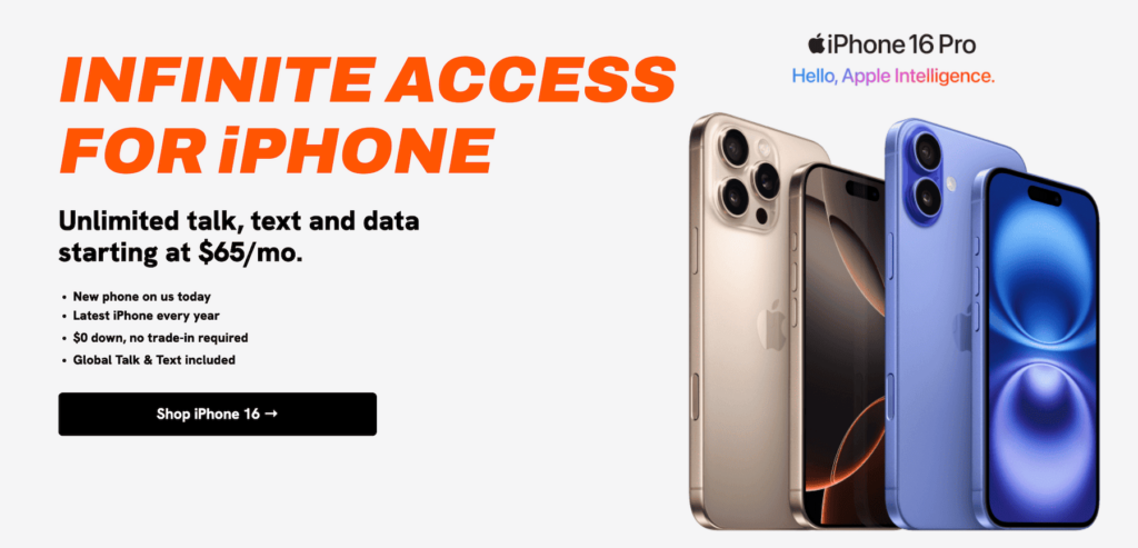 Boost Infinite 免费 iPhone 16 Pro，无需 Trade-in，每年可换新机【2024 更新】