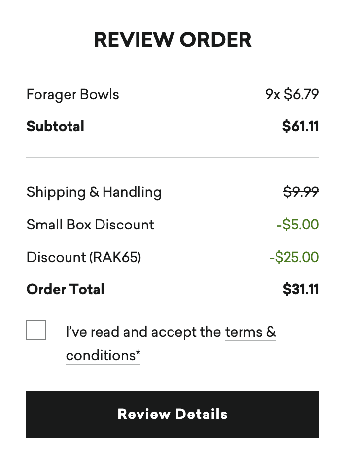 免费倒赚：Daily Harvest 首单立减  + 返现 .5！水果奶昔/甜品/冰淇淋等配送服务【1/15：Rakuten 返现又有了】