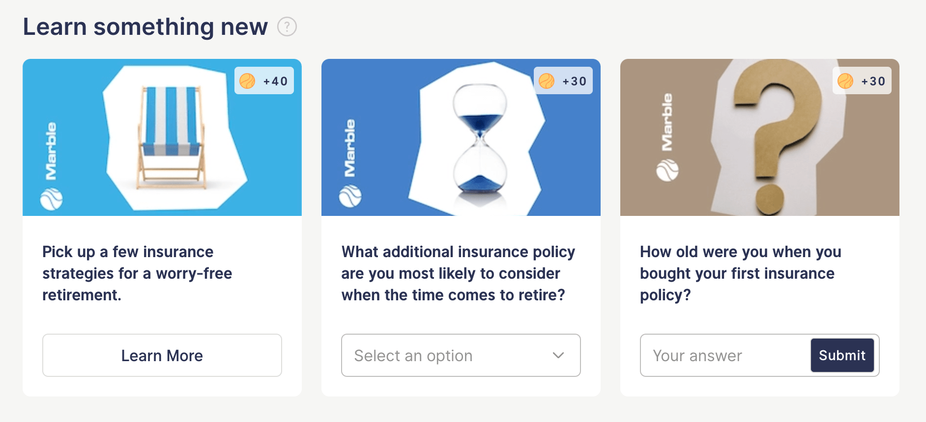 注册 Marble 奖励  - ，一个管理和查看自己的各类保险的应用【2023 版，10/26 提醒：积分应该可以提现了！】