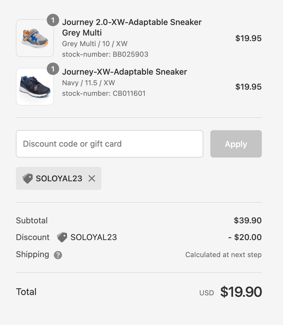 Stride Rite 童鞋闪购优惠，买两双仅需 .95