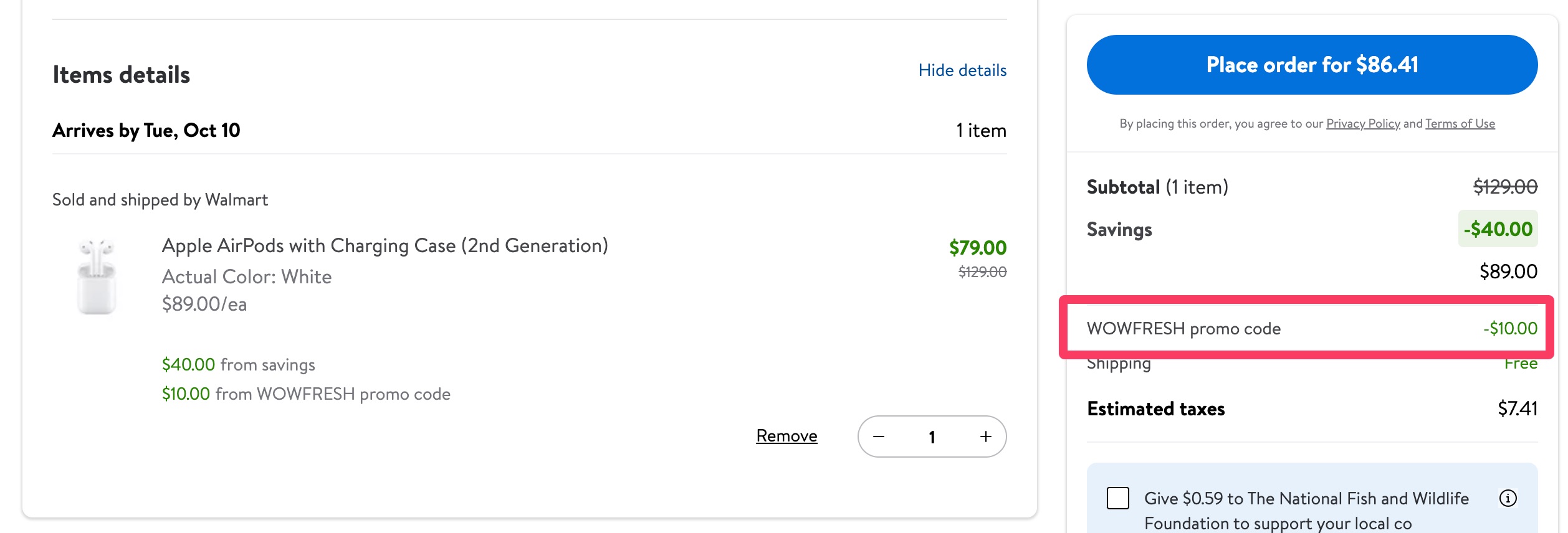 Walmart Holiday Kickoff 假日限时大促，10/9-10/12【附额外减  方法， 收 AirPods】