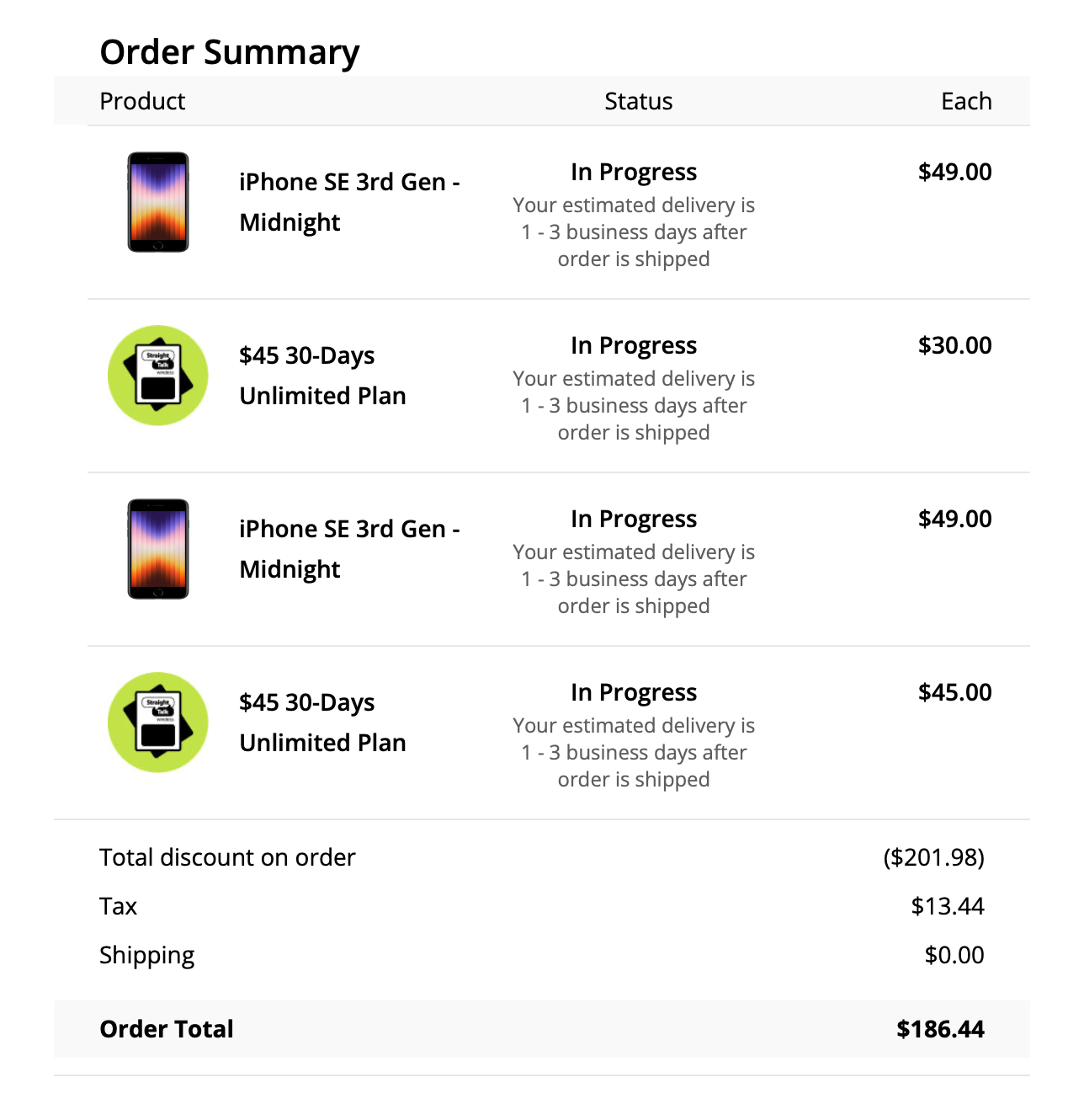 Straight Talk iPhone SE 3rd 仅需 ,可 trade-in 0【11/11:ShopKick 叠加 返现】