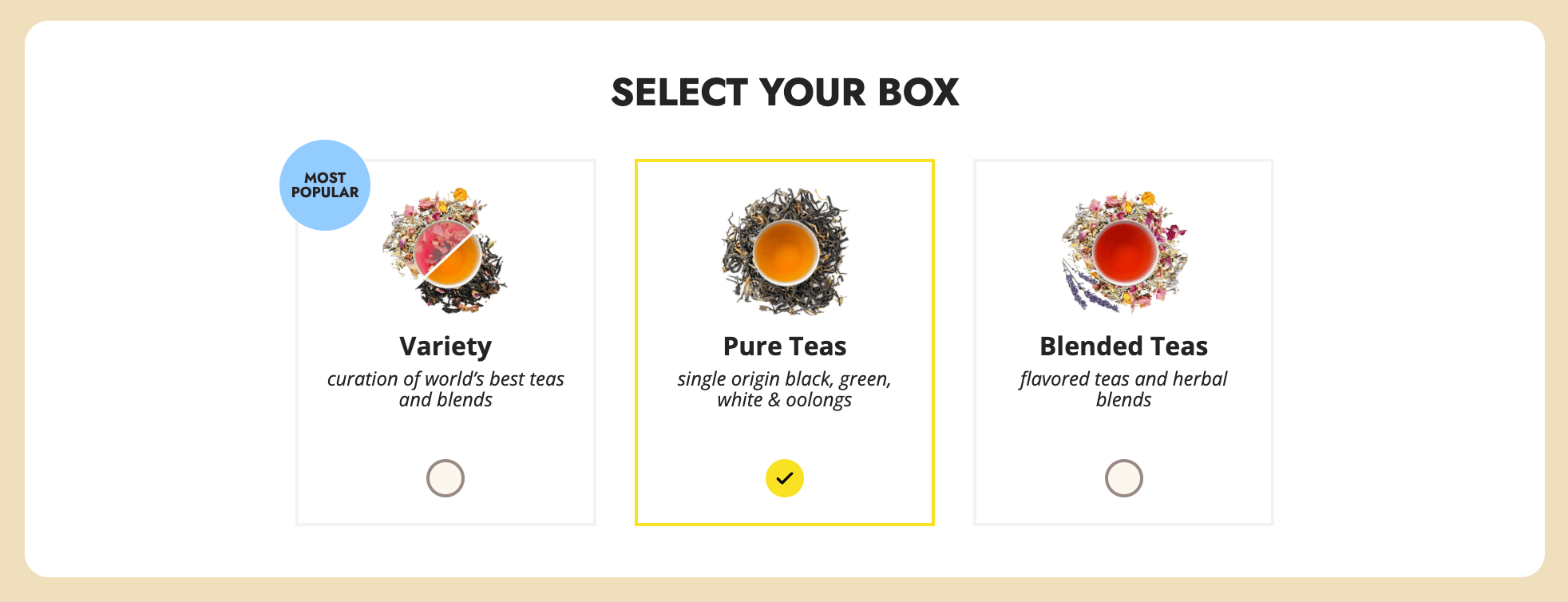 Atlas Tea Club 免费送一盒新鲜茶叶,仅需支付邮费 .95【11/30:黑五又有了】