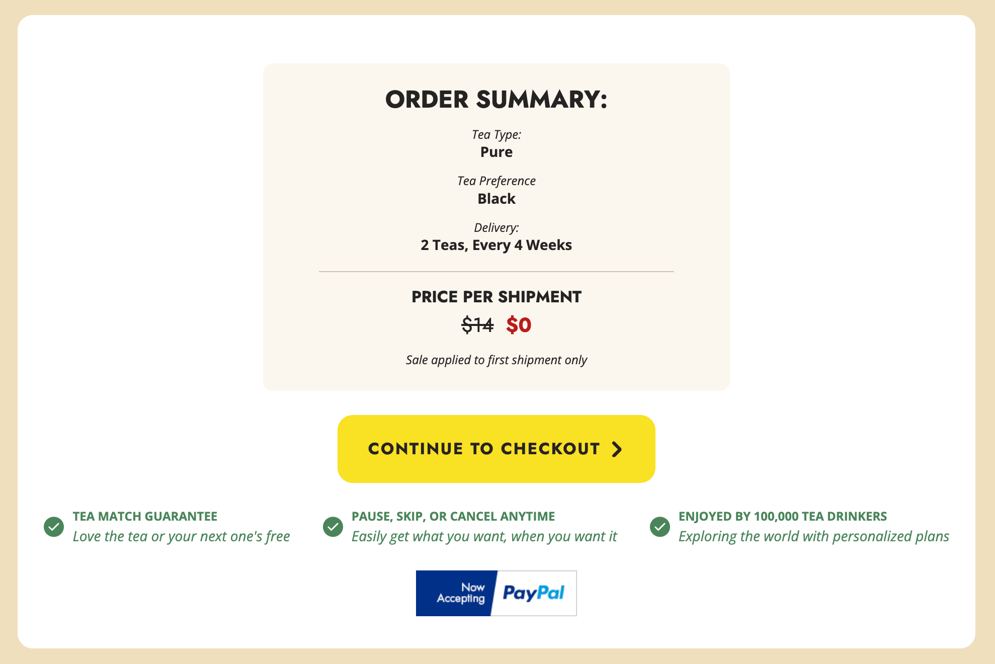 Atlas Tea Club 免费送一盒新鲜茶叶,仅需支付邮费 .95【11/30:黑五又有了】