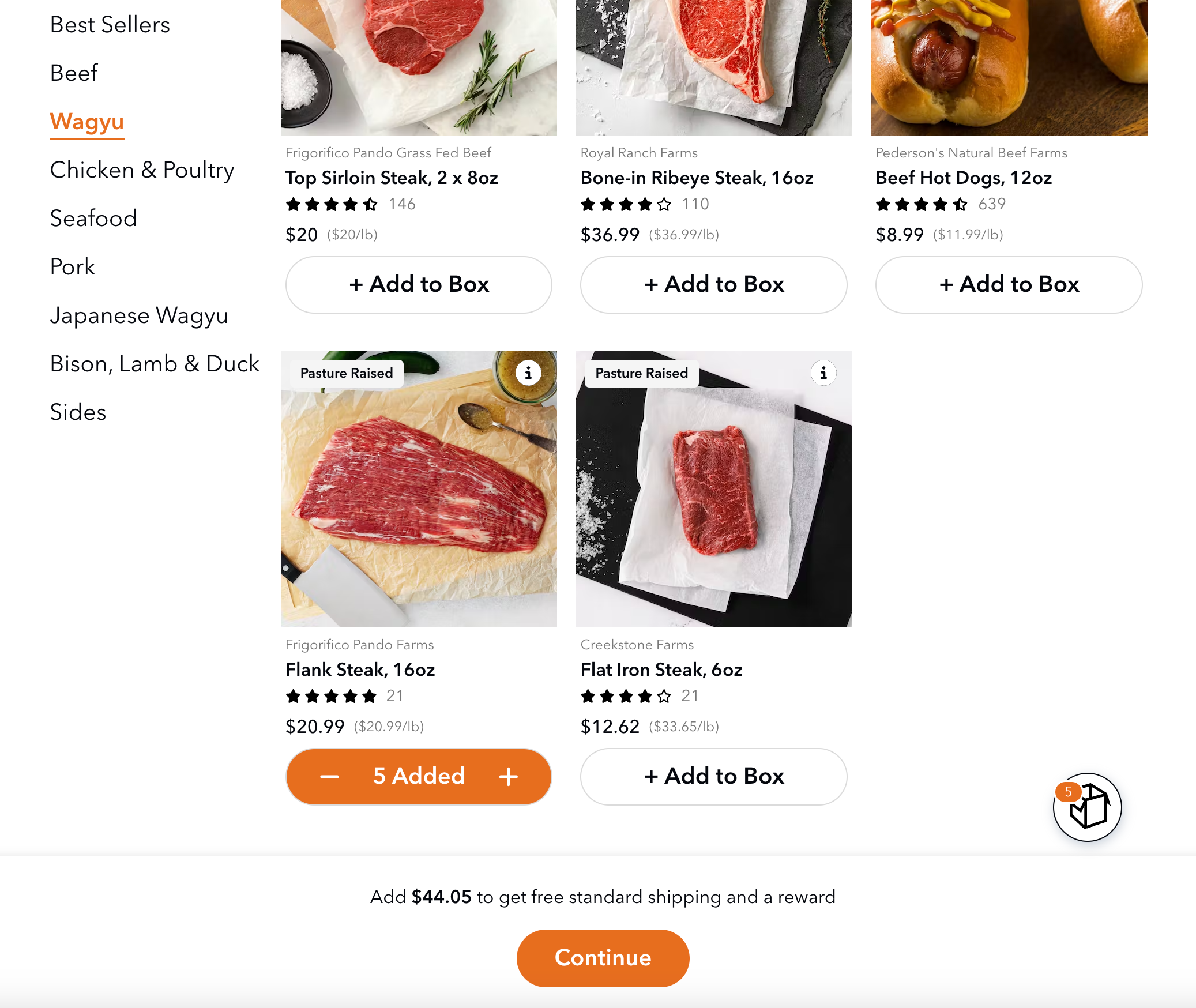Crowd Cow：新鲜肉类递送到家，首单低至半价！【新用户优惠 】